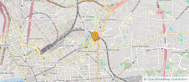 localisation de l'entreprise ACSR à MARSEILLE