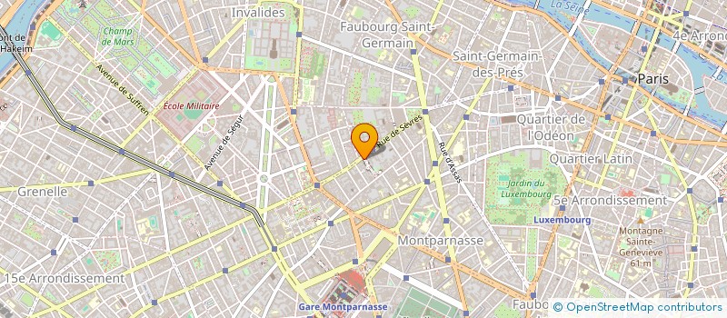 localisation de l'entreprise ACSRG à PARIS