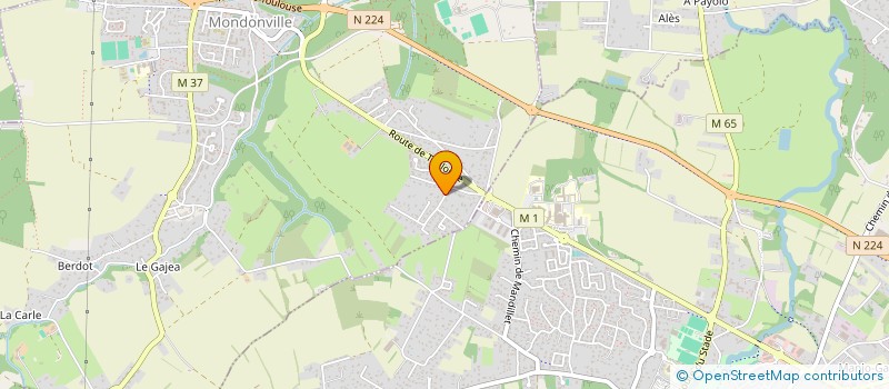 localisation de l'entreprise ACSS  MONDONVILLE