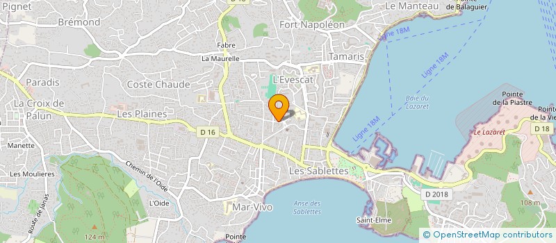 localisation de l'entreprise ACSY à LA SEYNE-SUR-MER