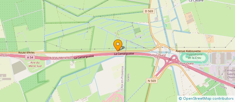 localisation de l'entreprise ACT 13 LE MERLE  SALON-DE-PROVENCE