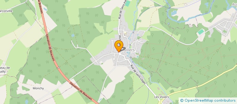 localisation de l'entreprise ACT 2  RAINVILLERS