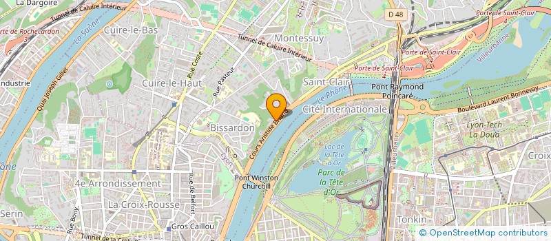 localisation de l'entreprise ACT 34  CALUIRE-ET-CUIRE