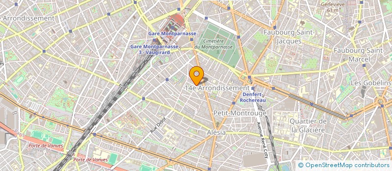 localisation de l'entreprise ACT  PARIS