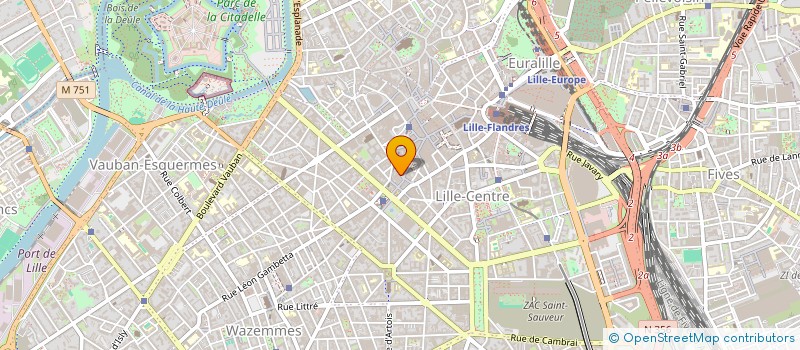 localisation de l'entreprise ACT à LILLE