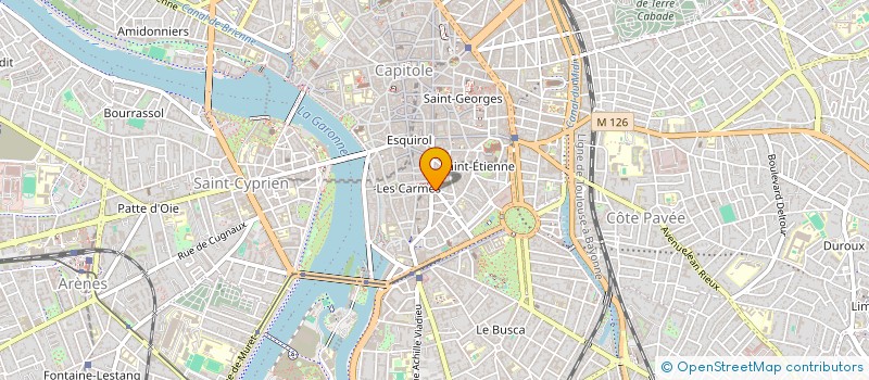 localisation de l'entreprise ACT  TOULOUSE