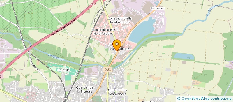 localisation de l'entreprise ACT 67 à SELESTAT
