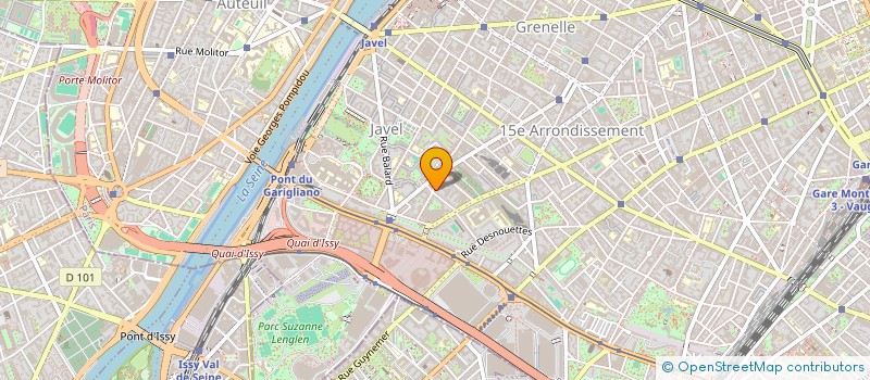 localisation de l'entreprise ACT 7  PARIS