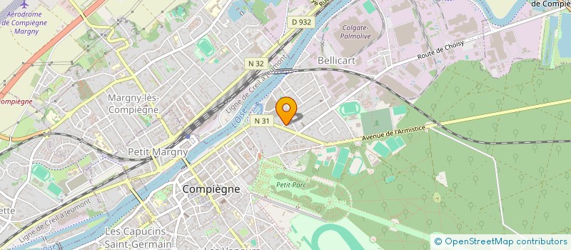 localisation de l'entreprise ACT à COMPIEGNE