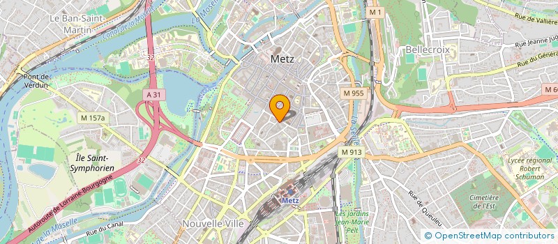 localisation de l'entreprise ACT  METZ