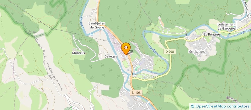 localisation de l'entreprise ACT  FLORAC TROIS RIVIERES