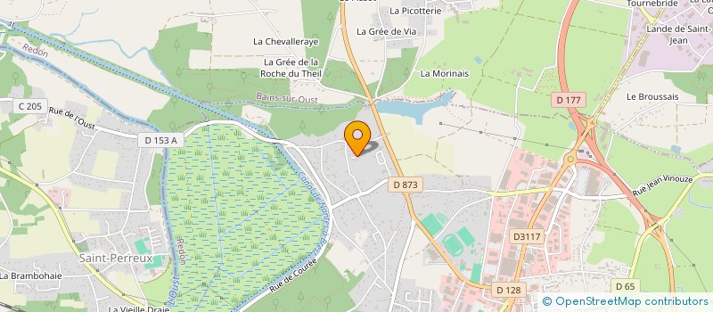 localisation de l'entreprise ACT ART à REDON