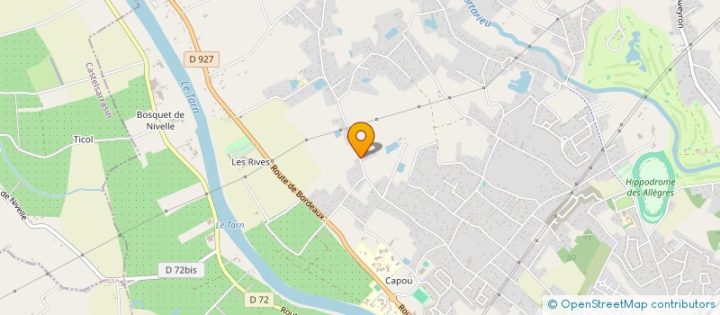 localisation de l'entreprise ACT BAT à MONTAUBAN