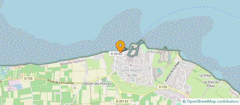 localisation de l'entreprise ACT & CLE RE  SAINT-MARTIN-DE-RE