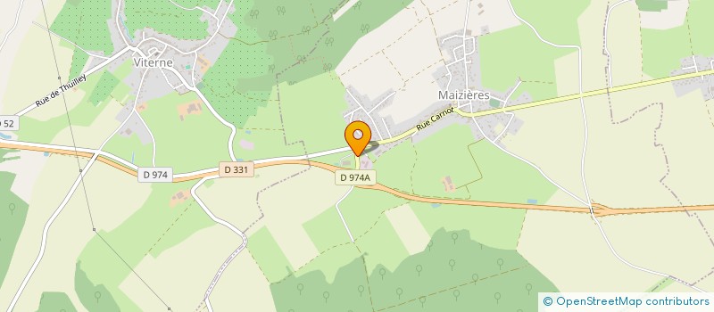 localisation de l'entreprise ACT & CO  MAIZIERES