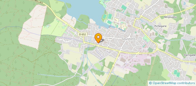 localisation de l'entreprise ACT-CONSEILS  SOUSTONS