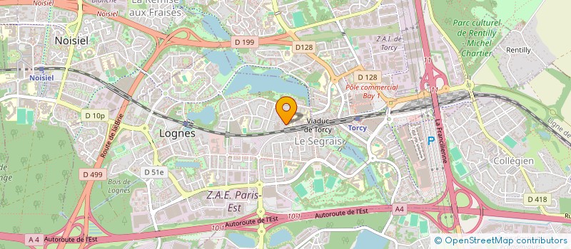 localisation de l'entreprise ACT CONSULTING à LOGNES