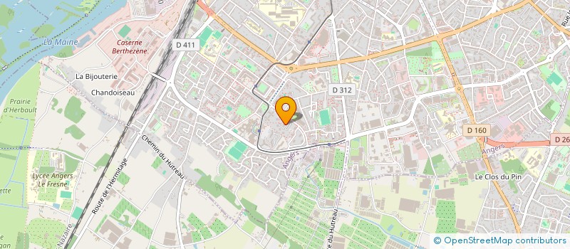 localisation de l'entreprise ACT DEPANNAGE à ANGERS