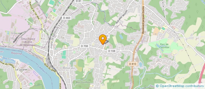 localisation de l'entreprise ACT DEVELOPPEMENT CONSEIL SOLUTION à BOUCAU