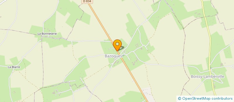 localisation de l'entreprise ACT'EN FORME  BAZOQUES