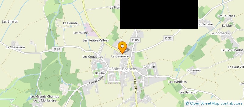 localisation de l'entreprise ACT ENGINEERING à SAINT-BRANCHS