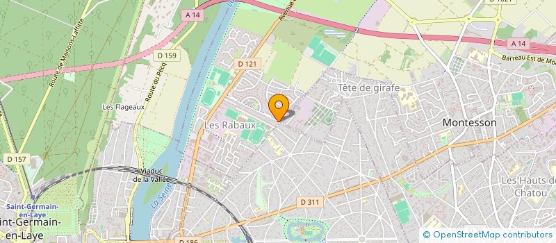 localisation de l'entreprise ACT FM  MONTESSON