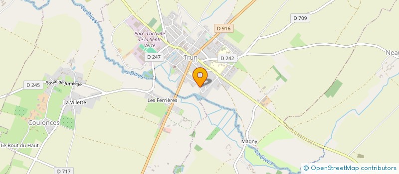 localisation de l'entreprise ACT FOR ANIMALS à NEAUPHE-SUR-DIVE
