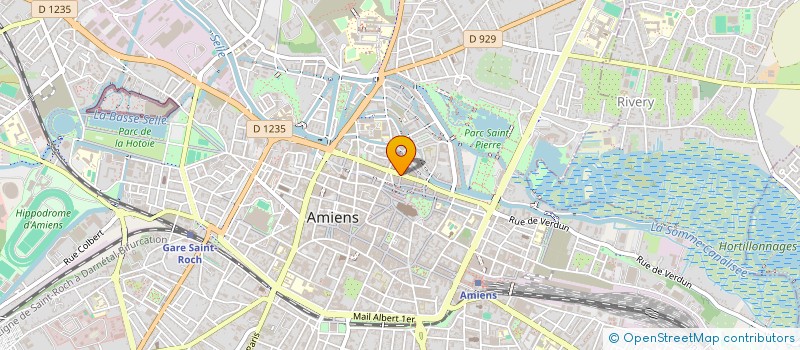 localisation de l'entreprise ACT FOR DE'MAIN à AMIENS