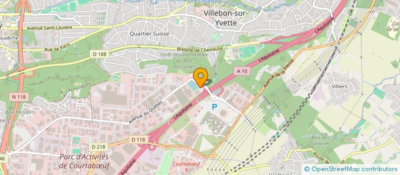 localisation de l'entreprise ACT FOR JUSTICE SOCIALE  VILLEBON-SUR-YVETTE