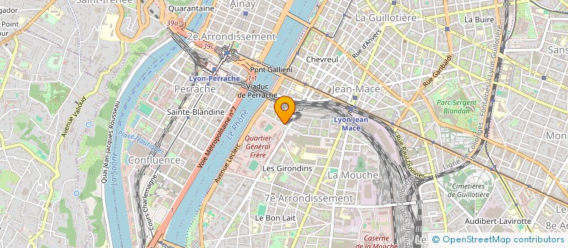 localisation de l'entreprise ACT FORMATION FRANCE  LYON