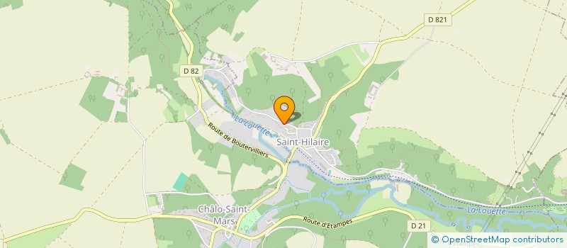 localisation de l'entreprise ACT GE  SAINT-HILAIRE