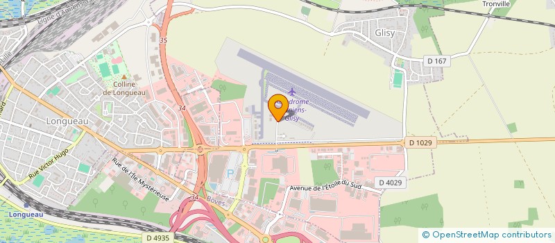 localisation de l'entreprise ACT' HUMANIS  GLISY