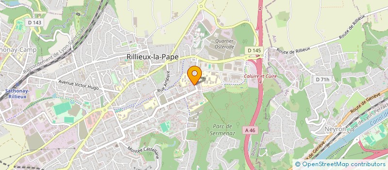 localisation de l'entreprise ACT'ICI: INSPIRER, CONNECTER, IMPACTER à RILLIEUX-LA-PAPE