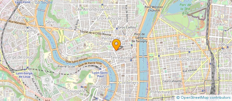 localisation de l'entreprise ACT'IMAGE à LYON