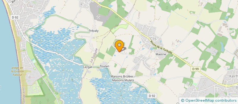 localisation de l'entreprise ACT IMMO  GUERANDE