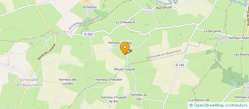 localisation de l'entreprise ACT IMMO  SORTOSVILLE-EN-BEAUMONT