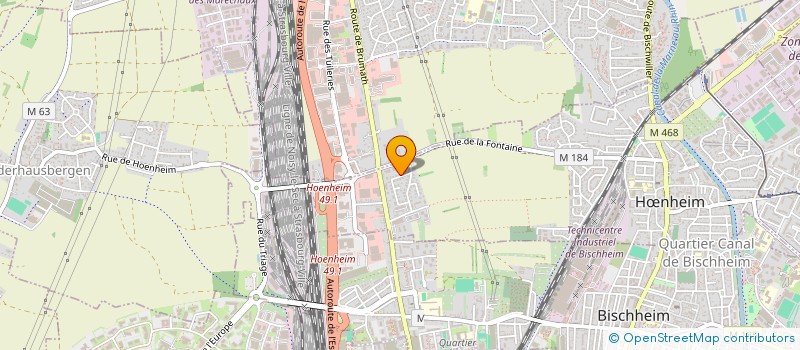 localisation de l'entreprise ACT'IMMO DIAGNOSTICS  HNHEIM