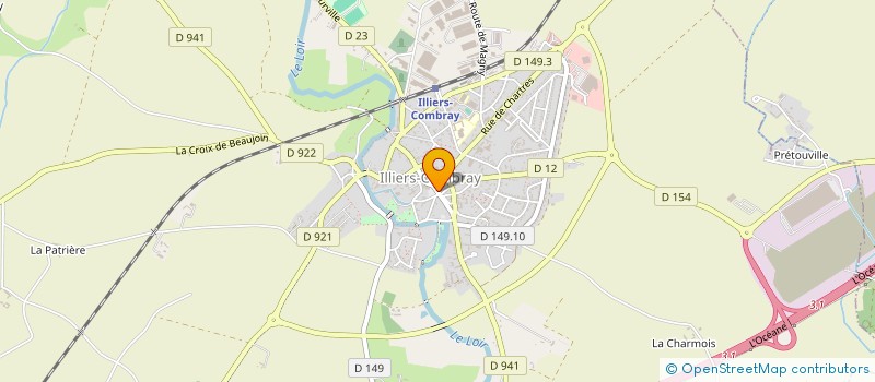 localisation de l'entreprise ACT IN MAD à ILLIERS-COMBRAY