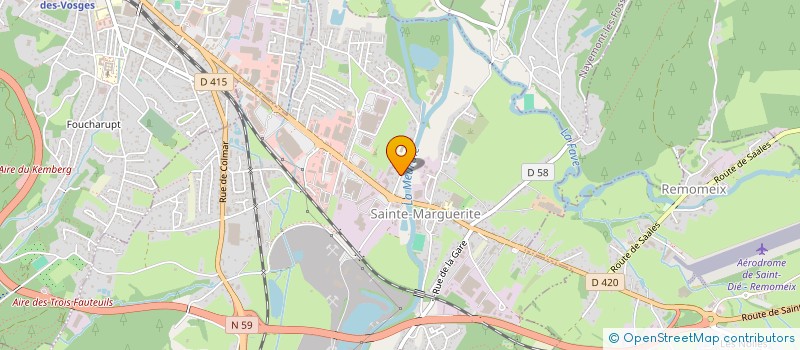 localisation de l'entreprise ACT'INFIRMIERS  SAINTE-MARGUERITE