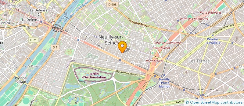 localisation de l'entreprise ACT-ON DEVELOPPEMENT à NEUILLY-SUR-SEINE
