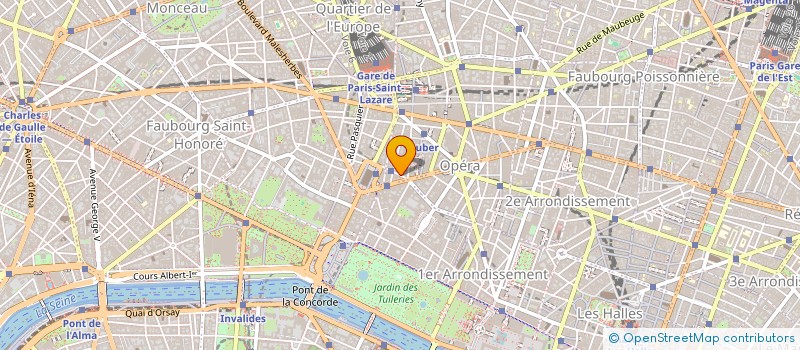 localisation de l'entreprise ACT ONE  PARIS