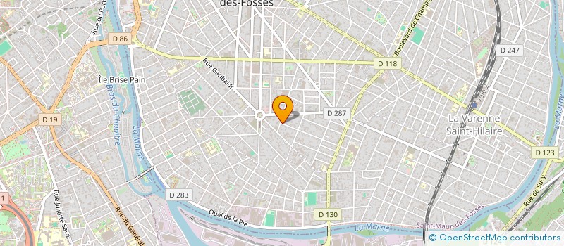 localisation de l'entreprise ACT PLUS à SAINT-MAUR-DES-FOSSES