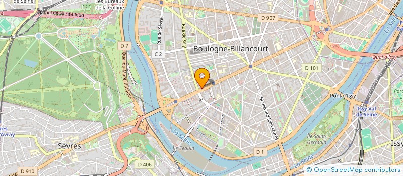 localisation de l'entreprise ACT RESSOURCES HUMAINES à BOULOGNE-BILLANCOURT
