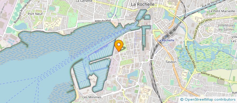 localisation de l'entreprise ACT SERVICE à LA ROCHELLE