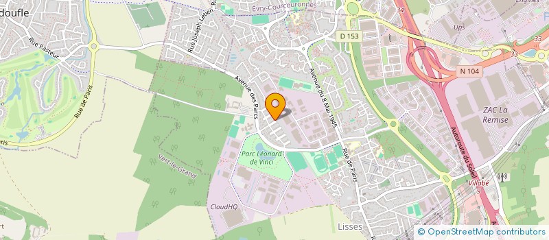 localisation de l'entreprise ACT TAXI  LISSES