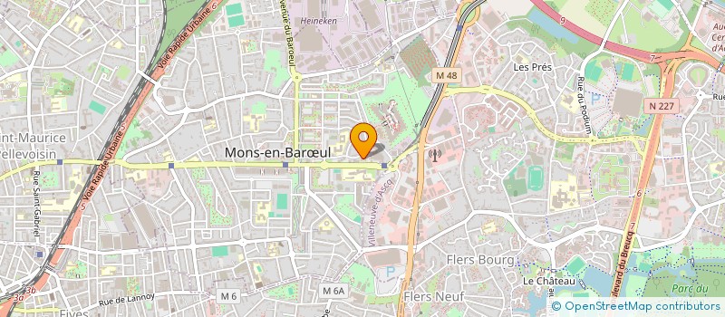 localisation de l'entreprise ACT'TERRE  MONS-EN-BARUL