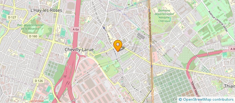 localisation de l'entreprise ACT TO SEE  CHEVILLY-LARUE