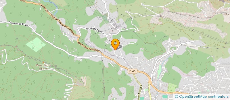 localisation de l'entreprise ACT TP  LA VALETTE-DU-VAR