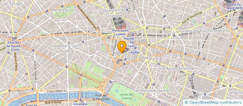 localisation de l'entreprise ACT2 à COURBEVOIE