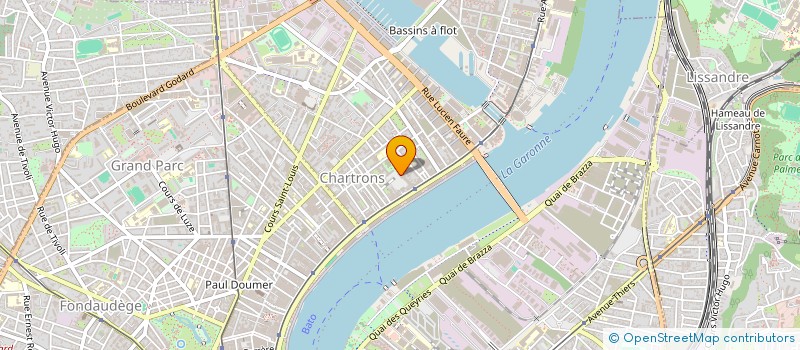 localisation de l'entreprise ACT4HUMANITY  BORDEAUX